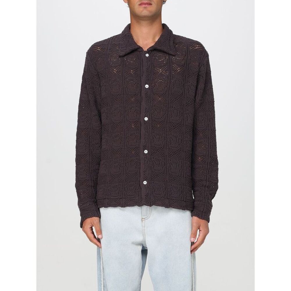 Si©Fr Shirt Men Brown